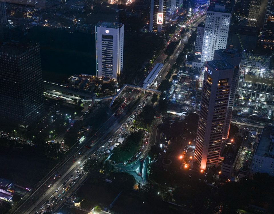 Foto tampilan elegan Bu Thamrin Residence dengan unit modern untuk dijual, cocok untuk hunian premium di pusat kota.